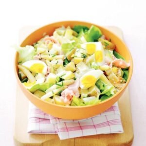 Aardappelsalade met asperges