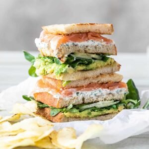 Clubsandwich zalm
