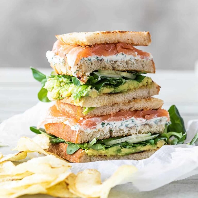 Clubsandwich zalm