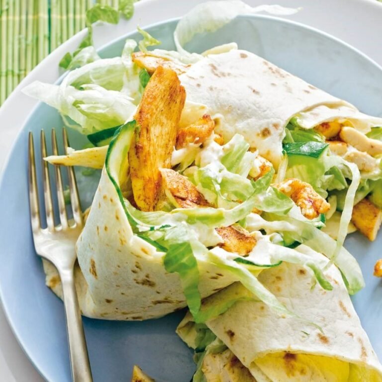 Griekse wraps met kip