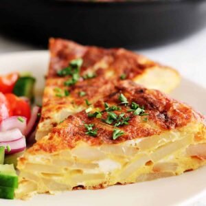 Spaanse aardappeltortilla