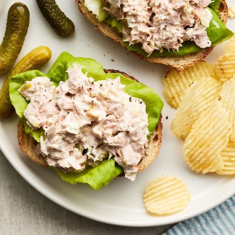 Tonijnspread met appel