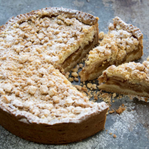 Appel-kruimeltaart
