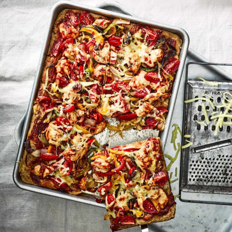BBQ-kippizza