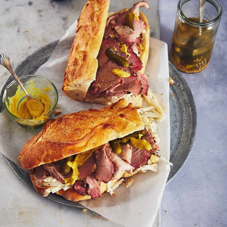 Beef pastrami met waldorfsalade