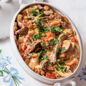 Boeuf Stroganoff