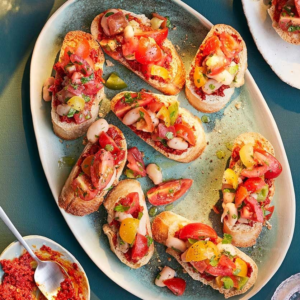 Bruschetta met tomaat & 'nduja