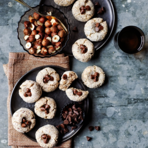 Hazelnoot-amaretti met hazelnootlikeur