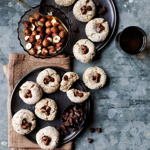 Hazelnoot-amaretti met hazelnootlikeur