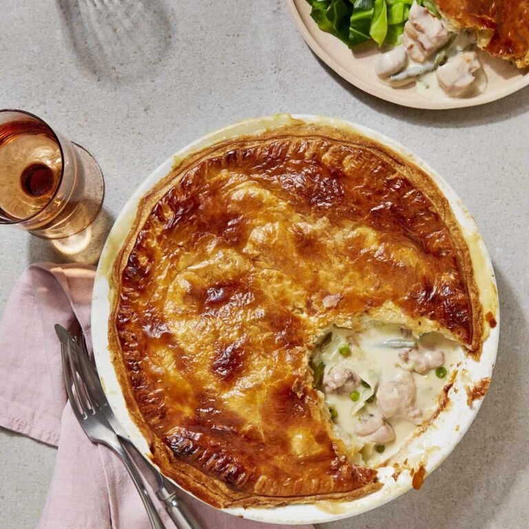 Kippastei met mosterd