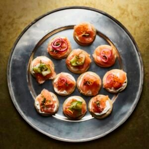 Zalm in negronimarinade
