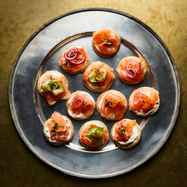 Zalm in negronimarinade