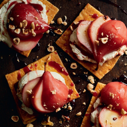 Negroniperen met hazelnoten & mascarponeroom