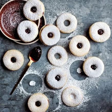 Occhi di bue (jamkoekjes)