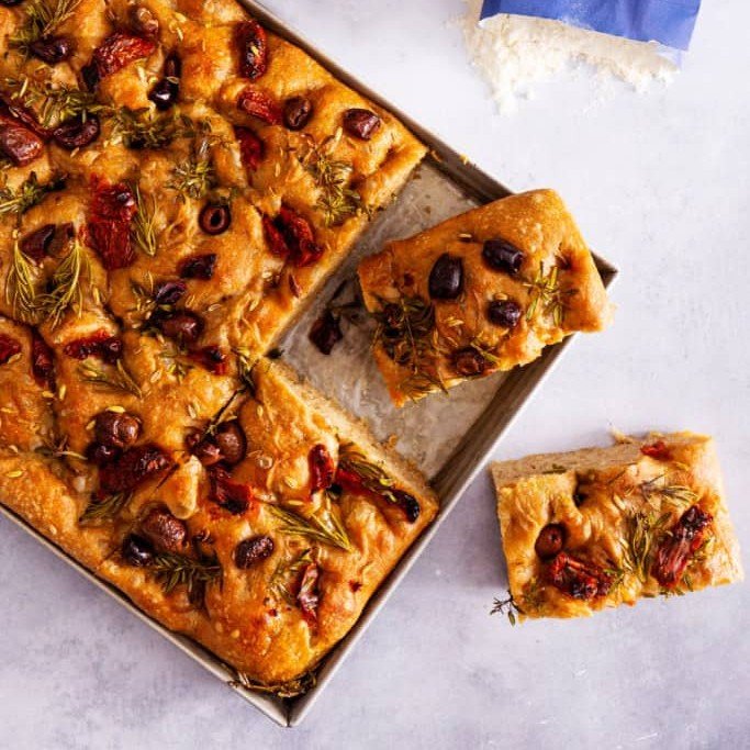 Olijvenfocaccia