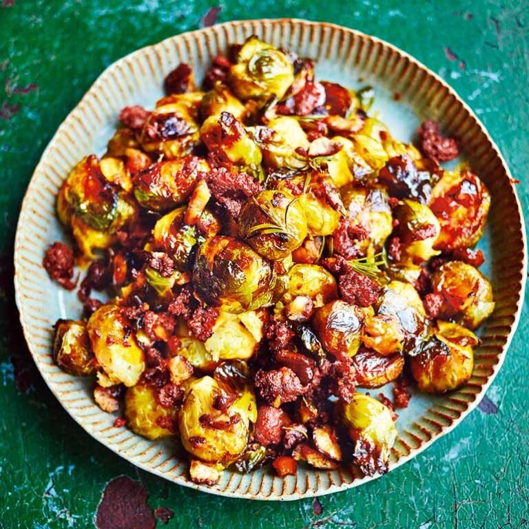 Spruitjes met chorizo