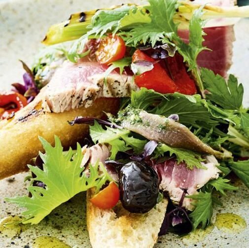 Toast Nicoise