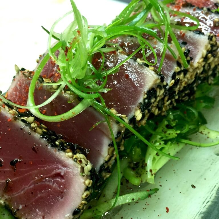Tonijn met wasabi