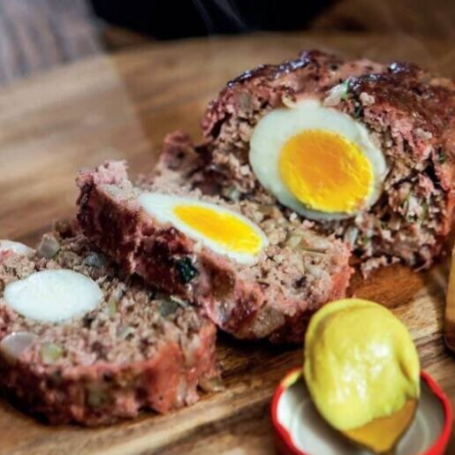 Warmgerookt gehaktbrood