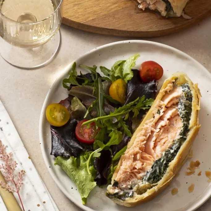Zalm wellington met MonChou
