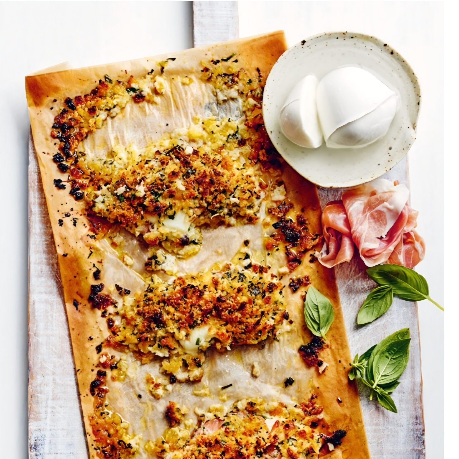 Kipschnitzel met parmezaan