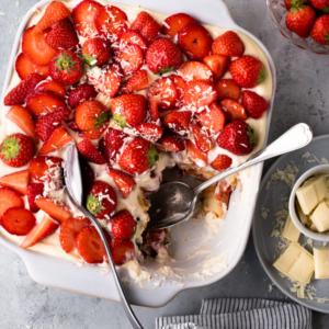 Aardbeientiramisu