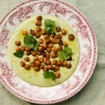 Smoky kikkererwten met koriandertahin