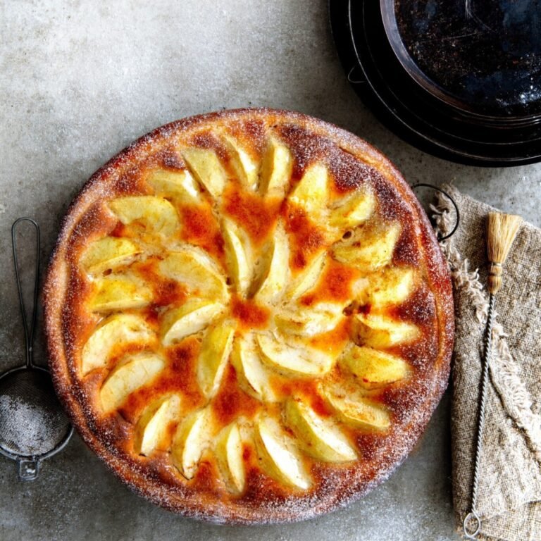 Jannekes appel-frangipanevlaai