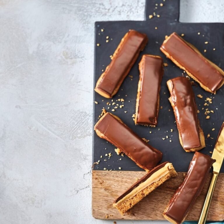 Chocolade-karamelrepen