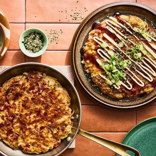 Leftover okonomiyaki