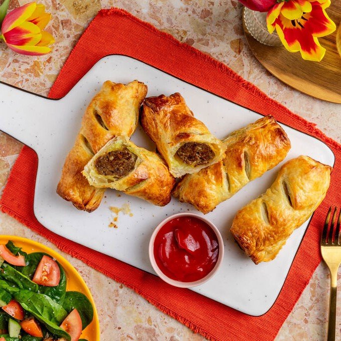 Hollandse saucijzenbroodjes