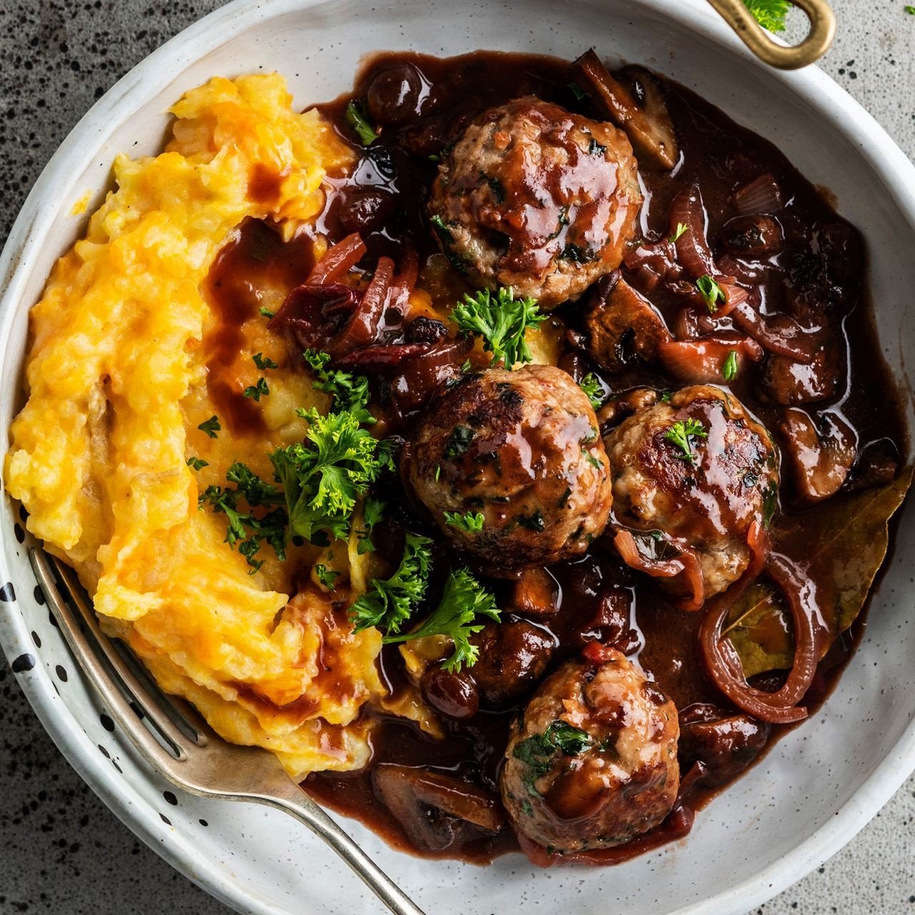 Luikse balletjes met kasteelbier