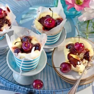 Kersen-mascarponecupcakes