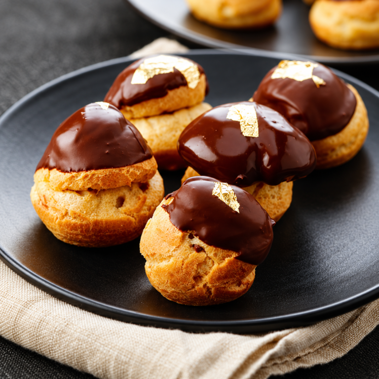 Soesjes met chocolademousse